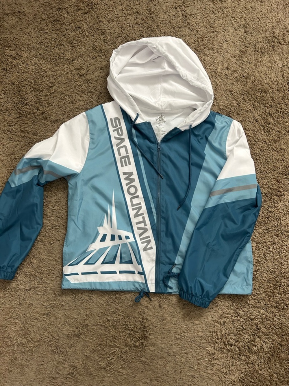 Disney space mountain windbreaker